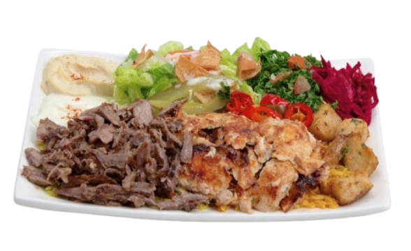 Mixed Shawarma plate